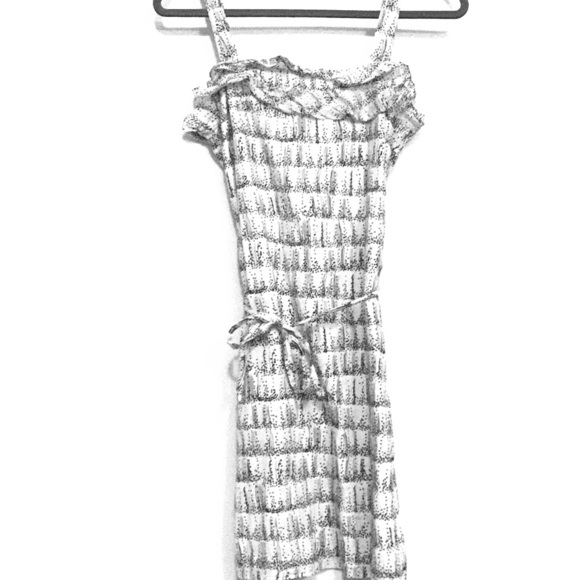 NFS Black & White Summer Dress - Picture 1 of 4